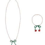 Konges Sløjd Smykkesæt - Armbånd/Halskæde - Cherry