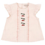 Konges Sløjd Top - Ellie - Peony Stripe