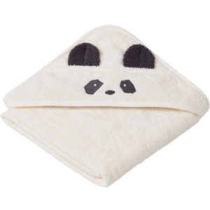 Liewood Babyhåndklæde - 70x70 cm - Albert - Panda Creme De
