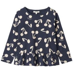 Liewood Bluse - Margit - Cherry Blossom/Classic Navy