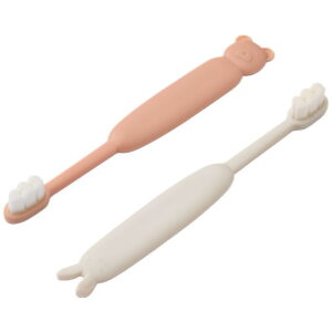 Liewood Børnetandbørster - Fabio - 2-pak - Pale Tuscany/Sandy