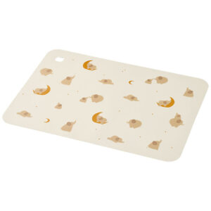 Liewood Dækkeserviet - Silikone - Jude - Elephant/Creme de la Cr