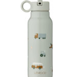 Liewood Drikkedunk - Falk - 350 ml - Vehicles/Dove Blue Mix