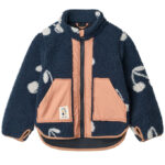 Liewood Fleecejakke - Noam - Cherry Blossom/Classic Navy