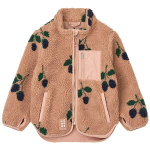 Liewood Fleecejakke - Nolan - Berry/Pale Tuscany