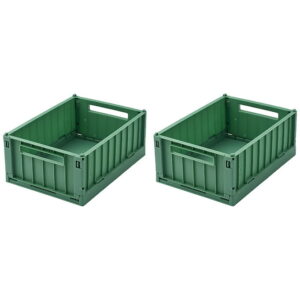 Liewood Foldekasser - Small - Weston - 2-Pak - Dusty Ivy