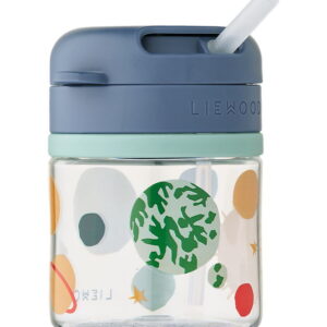 Liewood Kop m. Sugerør - Pavia - 280 ml - Universe/Classic