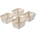 Liewood Kurv - 4-pak - Small - 30x22x14 cm - Sandy