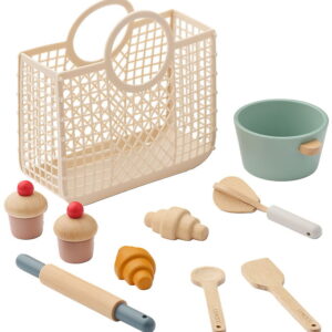 Liewood Kurv m. Legemad - Lisbeth Baking Play Set - Sandy Multi