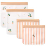 Liewood Madposer - Rebus - Genanvendelige - 4-pak - Peach