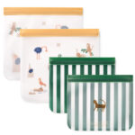 Liewood Madposer - Rebus - Genanvendelige - 4-pak - Sandy