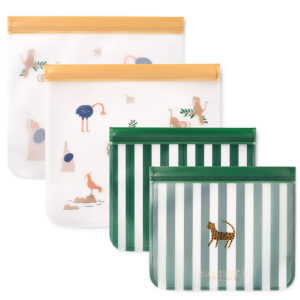 Liewood Madposer - Rebus - Genanvendelige - 4-pak - Sandy