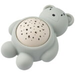 Liewood Projektørlampe m. Lyd - Manuel Bear - Dove Blue