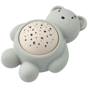 Liewood Projektørlampe m. Lyd - Manuel Bear - Dove Blue