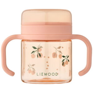 Liewood Snackkop m. Håndtag - Enyo - Peach/Sea shell