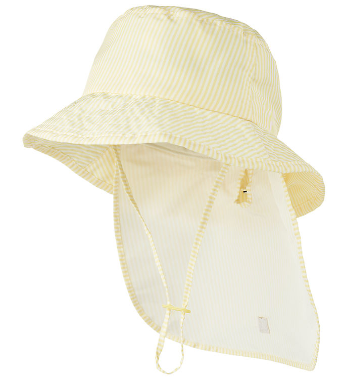 Liewood Solhat - Damona - UV40 - Stripe Lemonade/Creme De La Cr