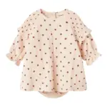 Lilia Langærmet Bodybluse - Silver Peony - 68