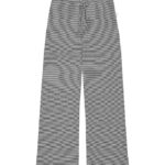 Mads Nørgaard Bukser - Rib - Stripe Verona - Sort/Vanilla Ice