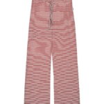 Mads Nørgaard Bukser - Rib - Stripe Verona - Winery/Vanilla Ice