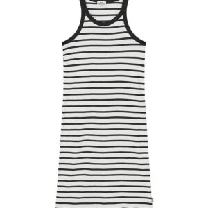 Mads Nørgaard Kjole - Rib - Carna - Vanilla Ice/Sort