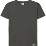 Mads Nørgaard T-shirt - Fine Jersey Thorlino - Asphalt
