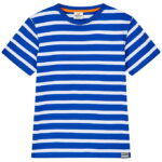 Mads Nørgaard T-shirt - Stripe Thorlino - Surf The Web/Hvid