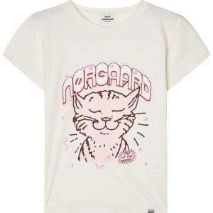 Mads Nørgaard T-shirt - Tuvina Print - Vanilla Ice