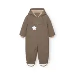 Matwisti Fleeceforet Flyverdragt - Morel grey - 98