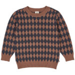 Müsli Bluse - Strik - Harlequin - Root