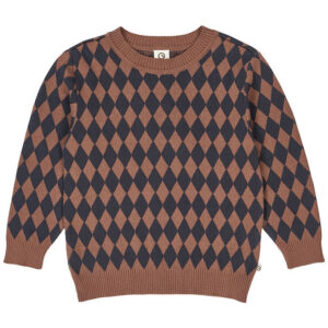 Müsli Bluse - Strik - Harlequin - Root