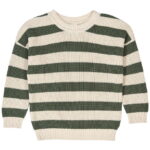 Müsli Bluse - Strik - Stripe - Oak