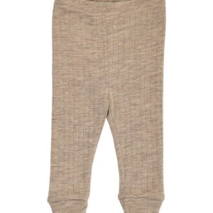 Müsli Bukser - Rib - Uld - Balsam Melange