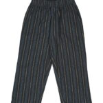 Müsli Bukser - Stripe - Night Blue/Moss/Stormy Blue