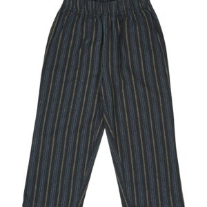 Müsli Bukser - Stripe - Night Blue/Moss/Stormy Blue