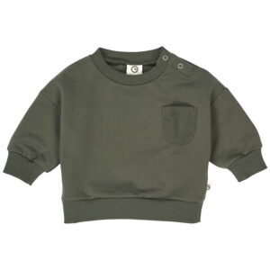Müsli Sweatshirt - Baby - Cozy Me Pocket - Deep Green