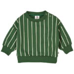 Müsli Sweatshirt - Pinstripe - Green Gables/Oak