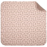 Müsli Tæppe - Quiltet - 90x90 cm - Flora - Nightingale/Balsam Cr