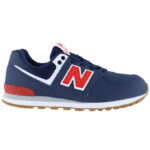 New Balance Sko - 574 - Navy/Team Red