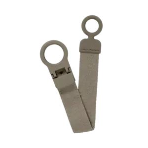 Pacifier clip loop dark oak