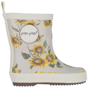 Pom Pom Gummistøvler - Sunflower