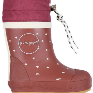 Pom Pom Termostøvler - Heart