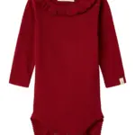 Rachel Langærmet Body - Red dahlia - 68