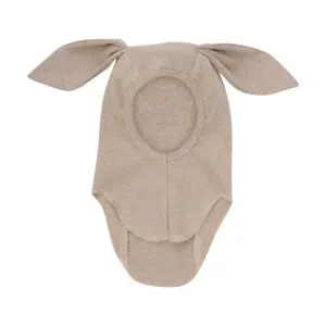 Rib Balaclava - Savannah melange - 74/80