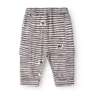 That&apos;s Mine - Arthur pants - Mono dino stripe - 98cm - 3Y