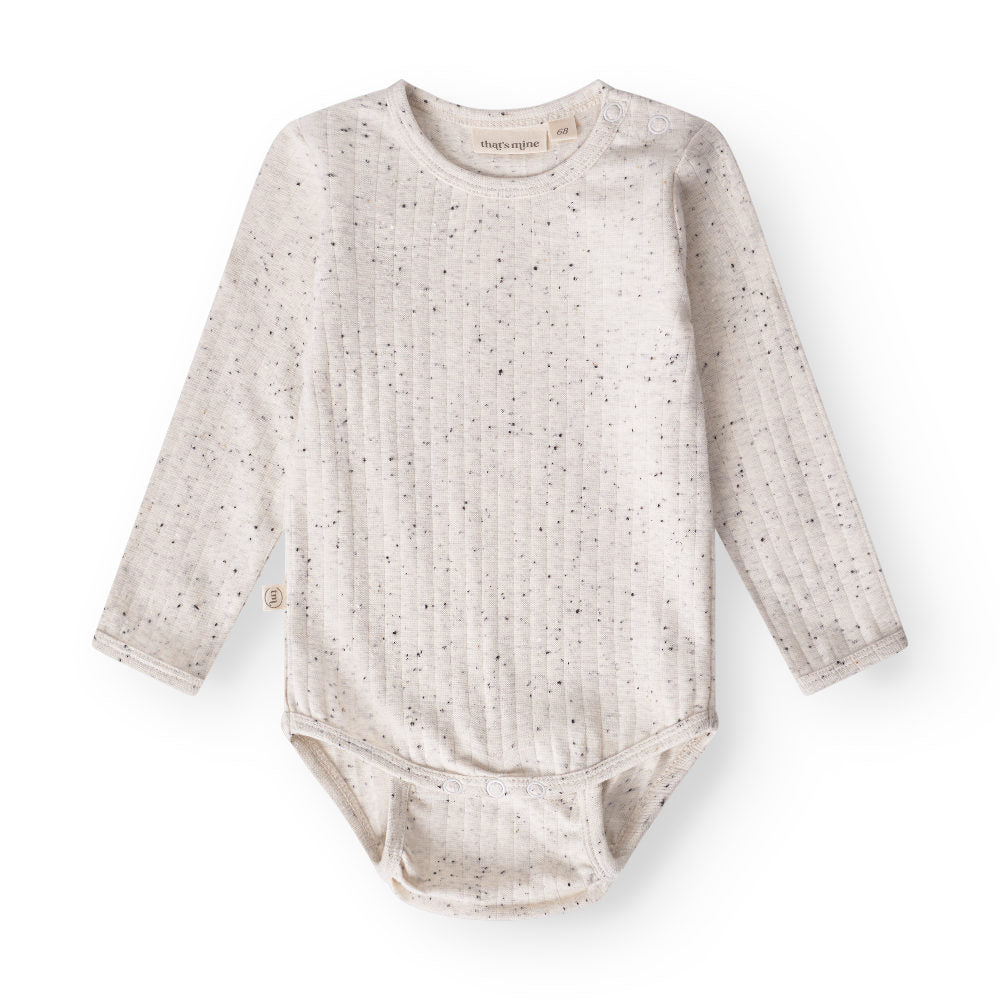 That's Mine - Dakota bodystocking - Ercu melange - 68cm - 6M