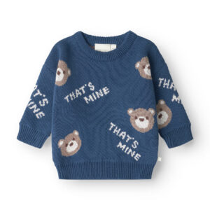 That&apos;s Mine - Florian sweater - Key blue - 62cm - 3M