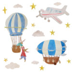 That&apos;s Mine - Wallsticker flying adventures - Multi