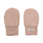 Uld Fleece Vanter - Mahogany rose - 74/80