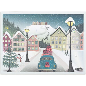 Vissevasse Puslespil - 1000 Brikker - 63x45 cm - Let It Snow