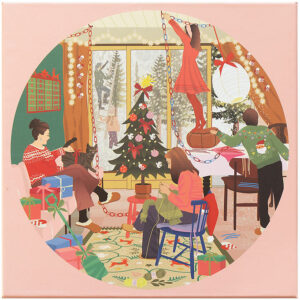 Vissevasse Puslespil - 1000 Brikker - 65x65cm - A Day In Decembe